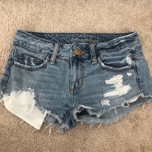 American Eagle Distressed Shorts